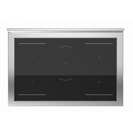 BERTAZZONI MAS95I2ENET Κουζίνα Ηλεκτρική με 2 Φούρνους και Επαγωγικές Εστίες 90cm Μαύρο